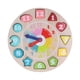 thumbnail image 4 of Reloj de bloque para bebé, forma de madera, clasificación de colores, reloj de tiempo de enseñanza, reloj de enseñanza para bebé de alta capacidad, 4 of 8