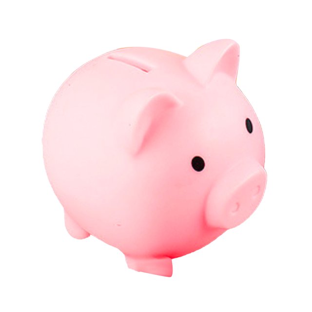Matsuzay Hucha esmaltada de animales, caja de almacenamiento de monedas, regalos encantadores, decoración del hogar, caja de ahorro de dinero Decoración del hogar Rosado S