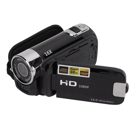 New Arrivals 16MP Digital Camcorder 1080P Full HD DV Video Camera Degree Rotation Screen 16X Night Zoom