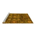 thumbnail image 2 of Ahgly Company Machine Washable Indoor Rectangle Oriental Yellow Traditional Area Rugs, 3' x 5', 2 of 4
