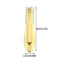 thumbnail image 3 of QTOCIO Portable Stainless Steel Nail Clippers for Thick Hard Nails, 3 of 5
