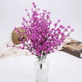 thumbnail image 6 of Kingtowag Simulation of Gypsophila Artificial Flowers 1Pc Artificial Flowers Outdoor Fake Plants Faux Plastic Flower in Bulk for Hanging Planters Outside Porch Vase Home Window Decoration Clearance, 6 of 9