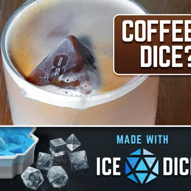 Ice Dice Sieve Ice Mold Ice Bucket Game Tray Soft Frozen Silicone Trays