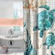 thumbnail image 3 of Shower Curtain Tropical Island Wooden Bridge Sea Scenery Theme Cloth Fabric Bathroom Decor Sets With, 3 of 4