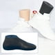 thumbnail image 4 of Molde para zapatos, molde para calcetines, herramientas para modelar pies, maniquí de pies, cadena de tobillo de PVC Calcetines náuticos negro, 4 of 9