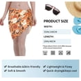 thumbnail image 7 of Kll Halloween 2 Print Women'S Sarong Coverups Short Bathing Suit Wrap Skirt Beach Wrap Swimsuit Cover Ups, 7 of 7