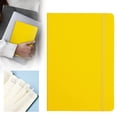 thumbnail image 2 of Mini Notebooks, Small Pocket Notebook Hardcover Journal Notepad Multifunction A5 Business Notebook for Office Diary Subject Writing Supplies, 80 Sheets(Yellow-A5), 2 of 9
