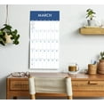 thumbnail image 3 of 2024-12 Month Hanging Wall Calendar-Large Grid Blue-12x12 by Dayspring, 3 of 5