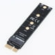 thumbnail image 3 of M.2 Adaptador A M2 LED M2 De Expansión X1 Adaptador Para Computadora Interfaz M.2 A + Negro Disipador De Yotijar Convertidor NVMe SSD a PCIe, 3 of 10