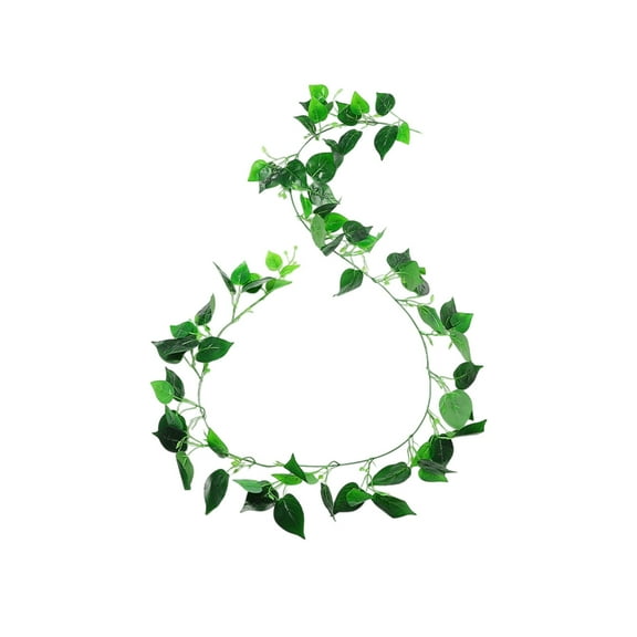 Ovzne Artificial Grape Leaf Vine – 220Cm Realistic Plastic Foliage For Home Event Decor