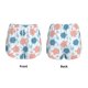 thumbnail image 3 of Balery Sea Turtle Pantalones cortos deportivos para mujer con forro y dos bolsillos, elásticos, para entrenamiento, gimnasio, yoga-Small, 3 of 7