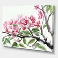 thumbnail image 3 of Designart ' Pink Blossoming Floral Tree ' Traditional Canvas Wall Art Print, 3 of 4