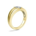 thumbnail image 3 of 1.00 Carat Stylish Solitaire Style Radiant Natural Diamond Elegant Ring for Women Solid 14K Yellow Gold Size 4, 3 of 6