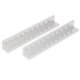 thumbnail image 1 of Viga en forma de L de 10 orificios de aluminio 3103-0010-0088 Accesorio de robot industrial 12 x 12 x 88 mm, 1 of 9