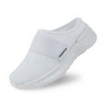 thumbnail image 3 of CAIXAI Women Walking Shoes Wide Toe Box Shoes Women Casual Knit Upper Embroidery Walking Sneakers for Women Slip on Adjustable Upper Mary Jane Shoes Women Hands-Free Barefoot Shoe, 3 of 8