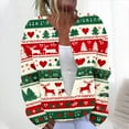 thumbnail image 2 of Lovzfmll Cardigan Sweaters for Women, Christmas Printed Sweatshirt Button Down Tops Outerwear Women Fall Clothes Ribbed Early Fall Fashion, 2 of 5