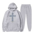 thumbnail image 1 of Ensemble Sweat à Capuche et Pantalon Décontracté pour Hommes, Confort Quotidien, 1 of 2