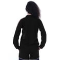 thumbnail image 5 of Moomaya Solid Zipper Jacket Womens Long Sleeve Jogger Track Top With Pockets, 5 of 8
