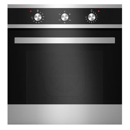 Empava 24 In. Electric Built-In Wall Oven with Tempered Glass in (Best Wall Mounted Ovens)