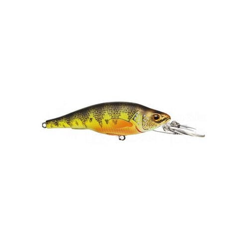 LiveTarget Livetarger Yellow Perch Deep Dive Crank/Jerkbait 2-7/8" - Fluorescent/Matte