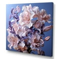 thumbnail image 2 of Designart "Exquisite Deep Purple Iris Blossoms I" Irises Wall Art Prints, 2 of 7