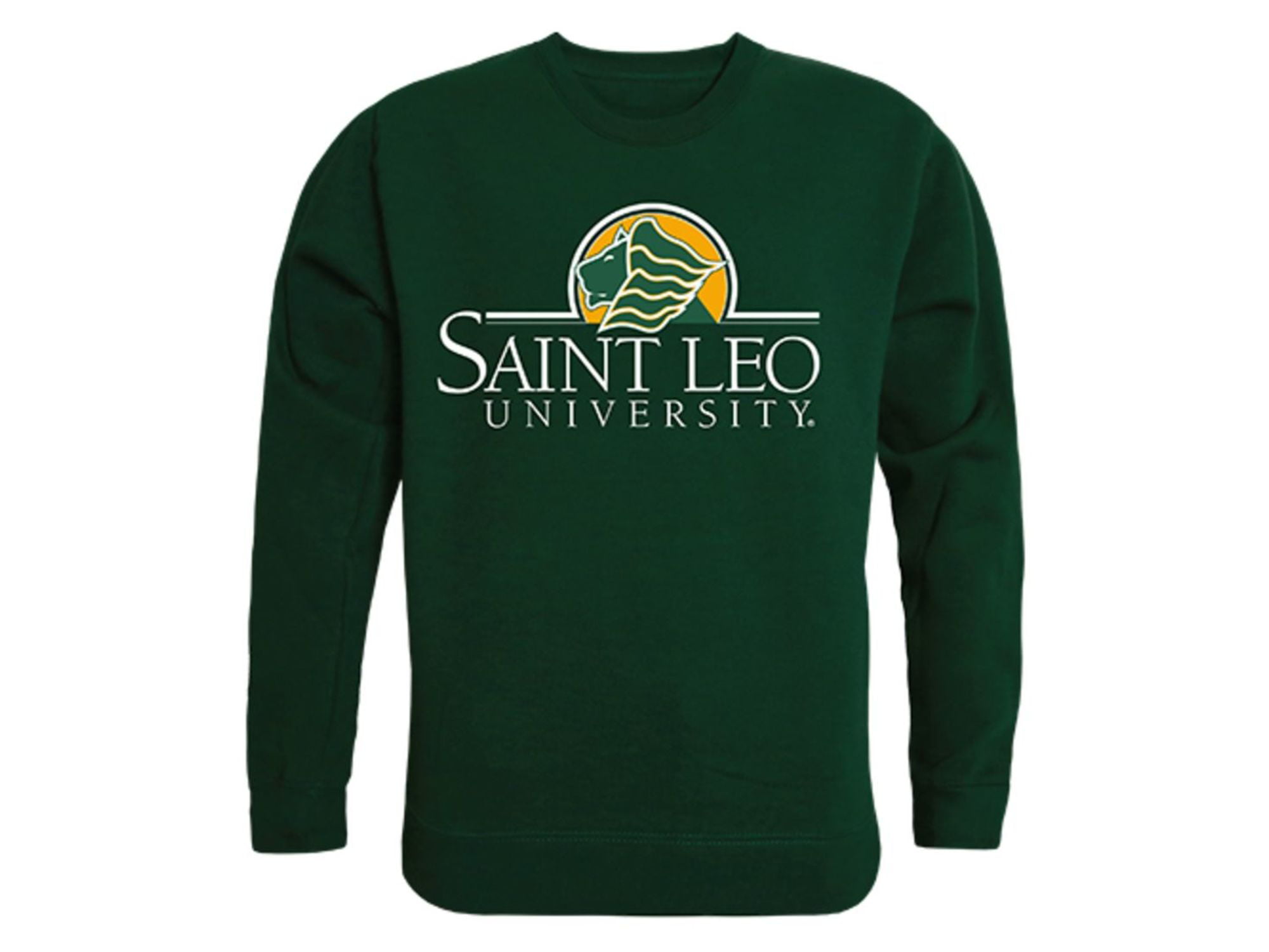 saint-leo-university-college-crewneck-pullover-sweatshirt-forest-green-walmart