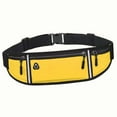 thumbnail image 3 of Running Belt Waist Pack Bag Handbag with Adjustable Strap Runners Fanny Pack Yellow, 3 of 9