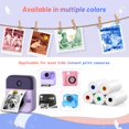 thumbnail image 3 of 10 rollos de recambio de papel para cámara infantil MIARALA con colores vibrantes, 3 of 6