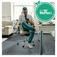 thumbnail image 3 of Ecotex® BioPlus Polycarbonate Chair Mat for Low / Medium Pile Carpets up to 1/2" thick - 45" x 53", 3 of 12