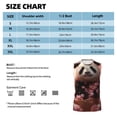 thumbnail image 4 of Kdxio Cute Cloud Panda for Men's Muscle T-shirt,Sleeveless for Workout Running Athletic Gym Lounge Casual, 4 of 5