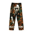 thumbnail image 6 of Michael Myers Pajama Pants for Men, Super Soft All over Print Lounge Pants Sleepwear Bottom with Pockets Drawstring, 6 of 8
