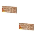 thumbnail image 1 of ZheElen Natural Color Wooden Letters Develop Essential Skills While Having Fun Easy To Enhances Creativity 29*12cm 2Set, 1 of 6
