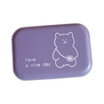 thumbnail image 1 of Portable Contact Lens Box with Mirror Contacts Lenses with Mirror Case Plastic Beauty Eyewear Presents Container Accessories Travel Purple, 1 of 9