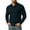 506#Navy, variant on Men's Corduroy Pullover Polo Shirt Long Sleeve Slim Fit Chest Pocket Business Casual Golf Top