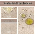 thumbnail image 5 of Textured Tablecloth Rectangle 60x84 Water Resistant Spill-Proof Wipeable Table Cloth Wrinkle Free Fabric Dining Table Cover for Birthday Party Farmhouse Spring Kitchen Tablecloths, 5 of 6