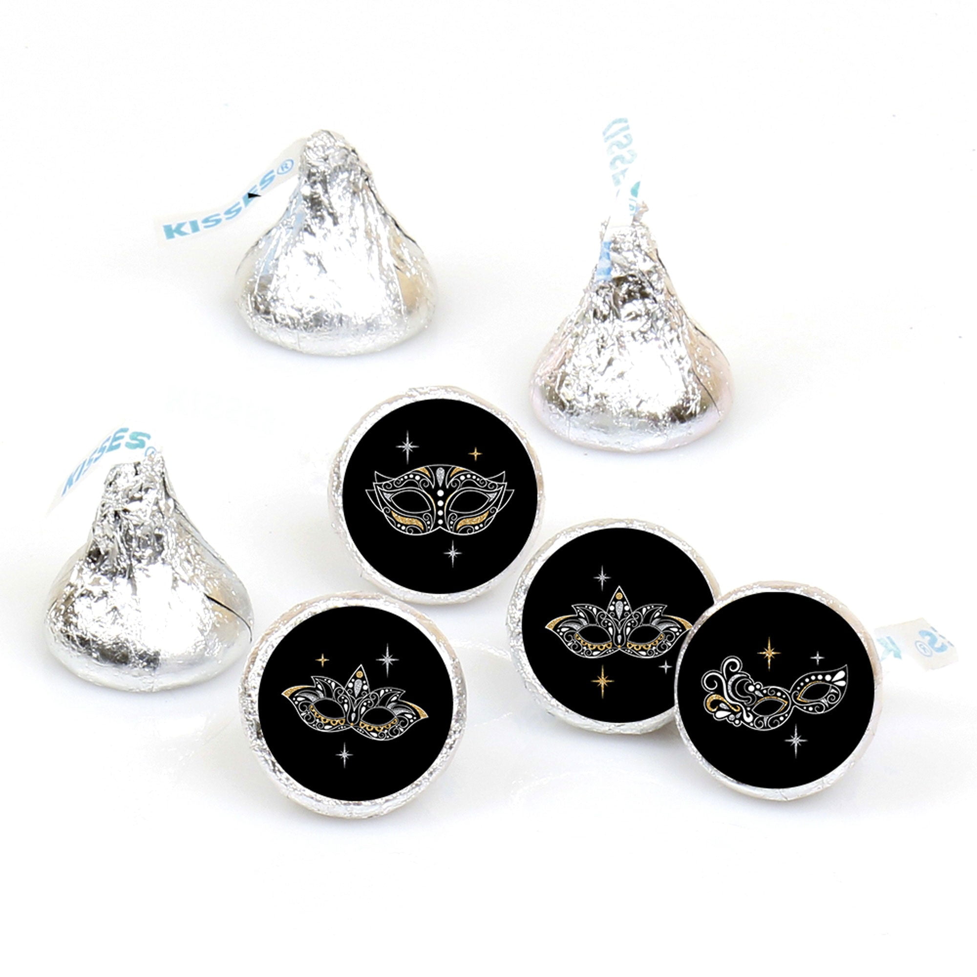 Hershey Kiss Personalized Bridal Shower Stickers 108 labels Engagement Ring 