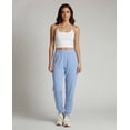 thumbnail image 3 of 3 Pack Women's Ribbed Joggers Lounge Sweatpants Casual Pajama Comfy Pockets, 3 of 4