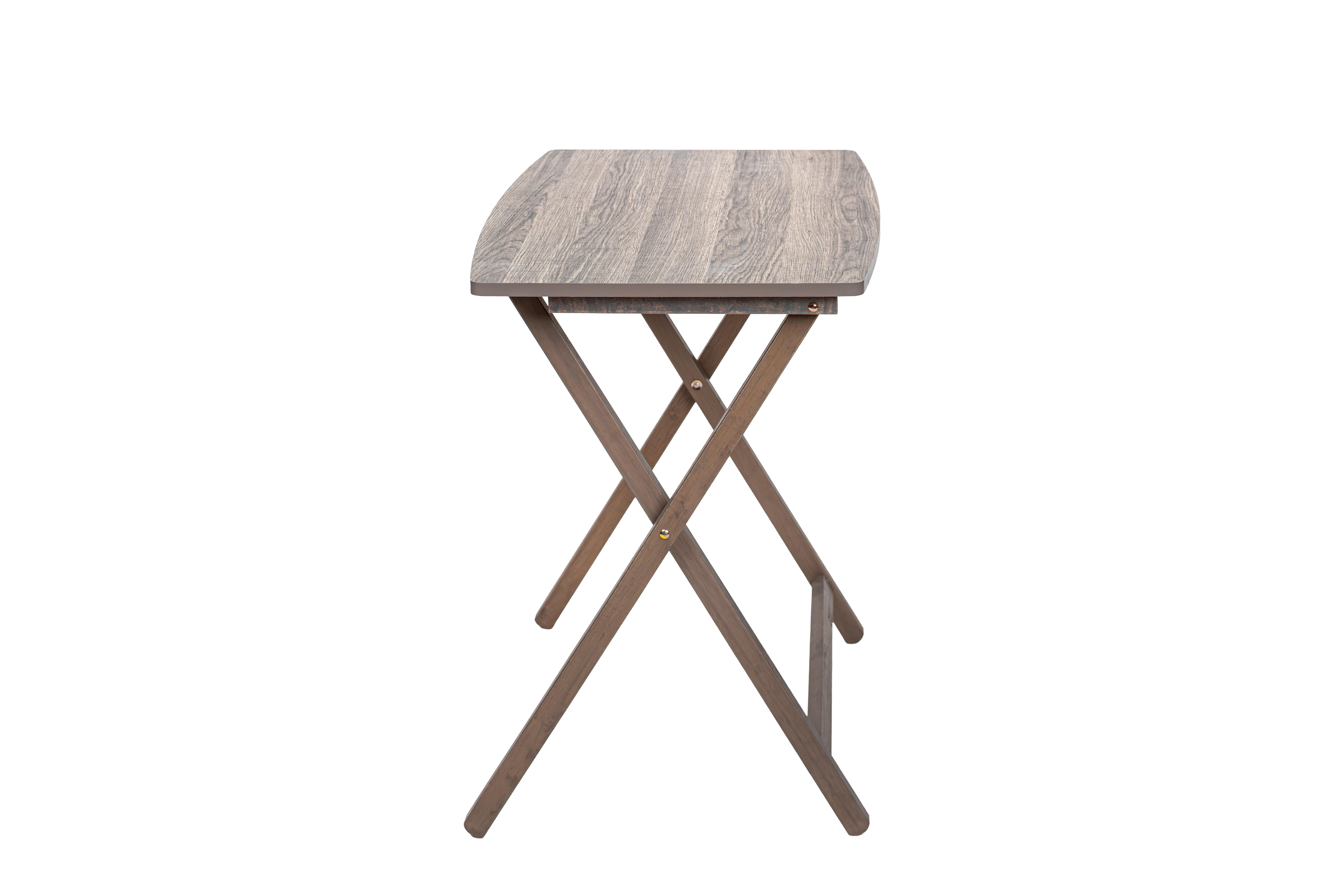 Mainstays Modern Indoor Folding XL Oversized Tray Table in R