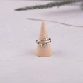 thumbnail image 4 of Anillo de ansiedad ajustable de plata de ley 925 para mujeres y hombres, anillos giratorios de paz, promesa de boda retro, anillos de pulgar para artículos para aliviar el estrés y la ansiedad, 4 of 5