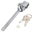 thumbnail image 3 of 4 Keys +Keyed Alike Display Case Showcase Lock Sliding Glass Cabinet Door Lock, 3 of 6