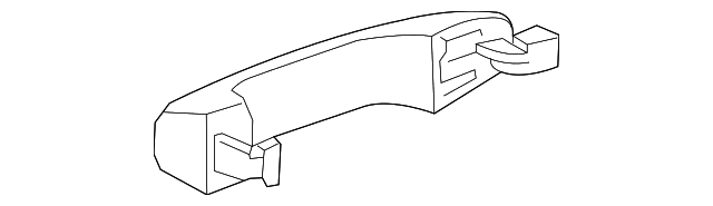 Genuine OE GM Handle, Outside - 22923605
