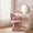 Pink + Fabric, variant on Vanity Chair with Butterfly Back,Swivel Accent Chair Dining Chairs,Makeup Stool for Bedroom Dressing Table,Suitable for Living Room,Dining Room,Study,Recreational Areas Black