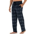 thumbnail image 4 of George Men's Fleece Plaid Sleep Pants, 4 of 6