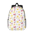 thumbnail image 1 of Easygdp Tropical Fruit Mochila Ligera de 15 Pulgadas para Estudiantes, Mochila Cómoda para la Escuela y Viajes, Correas Ajustables, 1 of 6