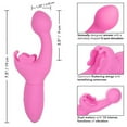 thumbnail image 4 of CalExotics Vibromasseur à Point G Rechargeable Butterfly Kiss, Rose, 4 of 5