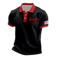 thumbnail image 1 of Everyday Shirt for Men with Distinctive Embroidered Maple and Breathable Blend for Comfortable Casual Wear, 1 of 3