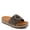 Black Multi, variant on Women's SWIRLA Multicolor Beaded One-Band Slide Cork Wedge Sandals Black Multi EU 36 / US 5.5 - 6