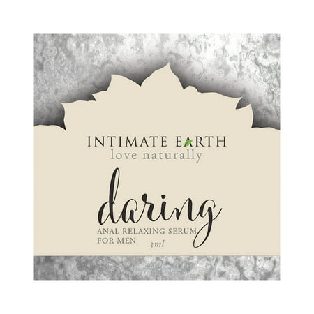 Intimate Earth Daring Men's Anal Relaxing Serum Foils (Best Anal Relaxing Lube)