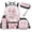 Axolotl Flower, variant on Jeiento Highland Cow Backpack for Girls 10-12 with Lunchbox, Water Bottle Holder, Pencil Case & Keychain Set of 5 Lightweight 17 Inch Bookbag for Elementary Middle School 3rd-6th Grade