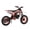 Mini-Bikes-RedA05, variant on AquaAurix 490cc Dirt Bike, 2-Stroke Mini Motocross, Pocket Motorbike with Front Rear Disc Brakes, Racing Max Speed 40KM/H (Red)